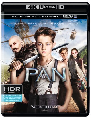 Pan (2015) (4K Ultra HD + Blu-ray)