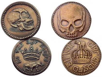 Game of Thrones: Volantis Honors Elephant & Tiger - Coin Set