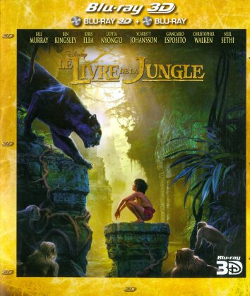 Le Livre de la jungle (2016) (Blu-ray 3D + Blu-ray)