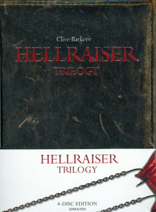 Hellraiser Trilogy (Mediabook, Unrated, 4 Blu-rays)