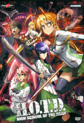 H.O.T.D. - High School of the Dead - Serie Completa (3 DVD)