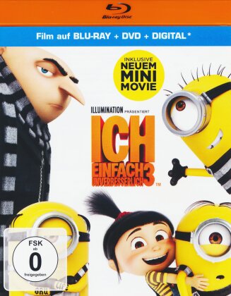 Ich - Einfach unverbesserlich 3 (2017) (Blu-ray + DVD)