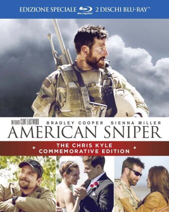 American Sniper (2014) (Chris Kyle Commemorative Edition, 2 Blu-ray)