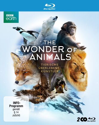 The Wonder of Animals - Tierische Überlebenskünstler (BBC Earth, 2 Blu-rays)