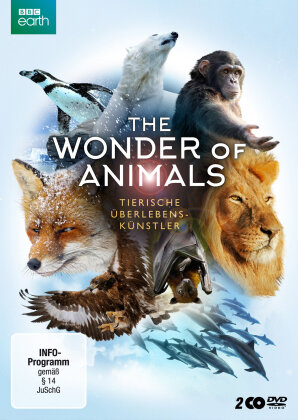 The Wonder of Animals - Tierische Überlebenskünstler (BBC Earth, 2 DVDs)