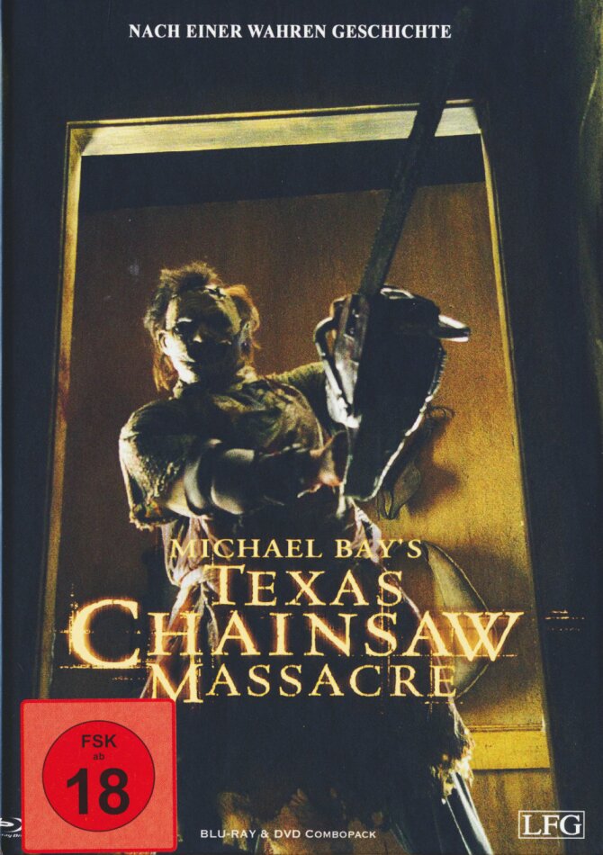 Texas Chainsaw Massacre (2003) (Cover A, Mediabook, Limited Edition, Blu-ray + DVD)