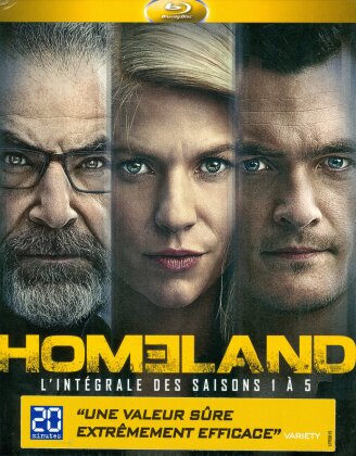 Homeland - Saisons 1-5 (15 Blu-rays)