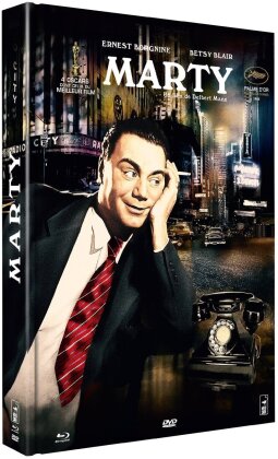 Marty (1955) (n/b, Blu-ray + DVD + Livre)