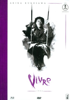 Vivre (1952) (Collection Akira Kurosawa - Les années Tōhō, s/w, Mediabook, Blu-ray + DVD)