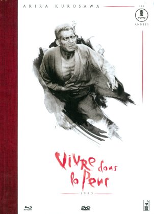 Vivre dans la peur (1955) (Collection Akira Kurosawa - Les années Tōhō, b/w, Mediabook, Blu-ray + DVD)