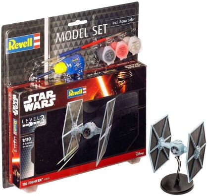 Star Wars Modellbausatz 1/110 Model Set TIE Fighter 9 cm