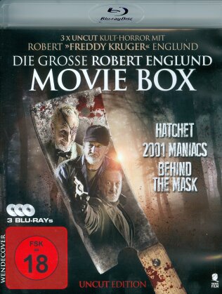 Die grosse Robert-Englund Movie Box (Uncut, 3 Blu-ray)