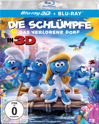 Die Schlümpfe - Das verlorene Dorf (2017) (Blu-ray 3D + Blu-ray)