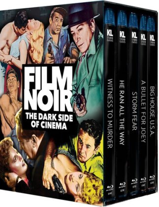Film Noir - The Dark Side Of Cinema (n/b, Versione Rimasterizzata, 5 Blu-ray)