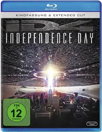 Independence Day (1996) (Extended Cut, 20th Anniversary Edition, Cinema Version, Remastered, 2 Blu-rays)