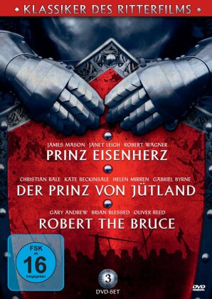 Klassiker des Ritterfilms - Prinz Eisenherz / Der Prinz von Jütland / Robert The Bruce (3 DVDs)