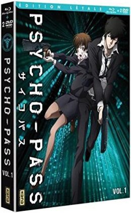 Psycho-Pass - Vol. 1 (Édition Létale, Blu-ray + 2 DVD)