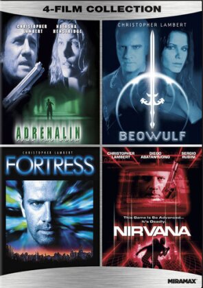 Adrenalin / Beowulf / Fortress / Nirvana - Christopher Lambert 4-Film Collection