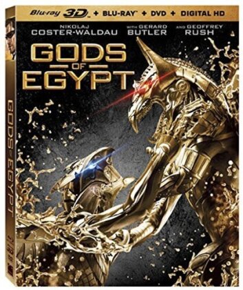 Gods of Egypt (2016) (Blu-ray 3D (+2D) + Blu-ray + DVD)
