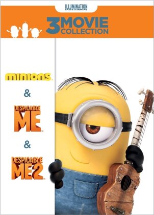Minions / Despicable Me / Despicable Me 2 (3 Movie Collection, 3 DVD)