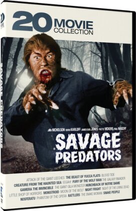 Savage Predators - 20 Movie Collection (4 DVDs)