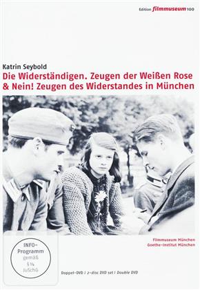 Die Widerständigen. Zeugen der Weissen Rose / Nein! Zeugen des Widerstandes in München (Edition Filmmuseum, 2 DVDs)