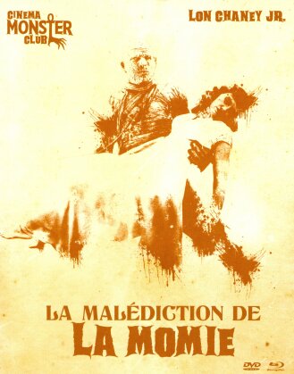 La malédiction de la Momie (1944) (Collection Cinema Monster Club, s/w, Blu-ray + DVD)