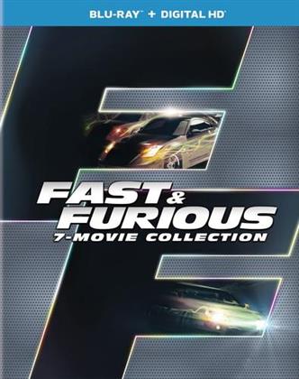 Fast & Furious 1-7 - 7-Movie Collection (8 Blu-ray)