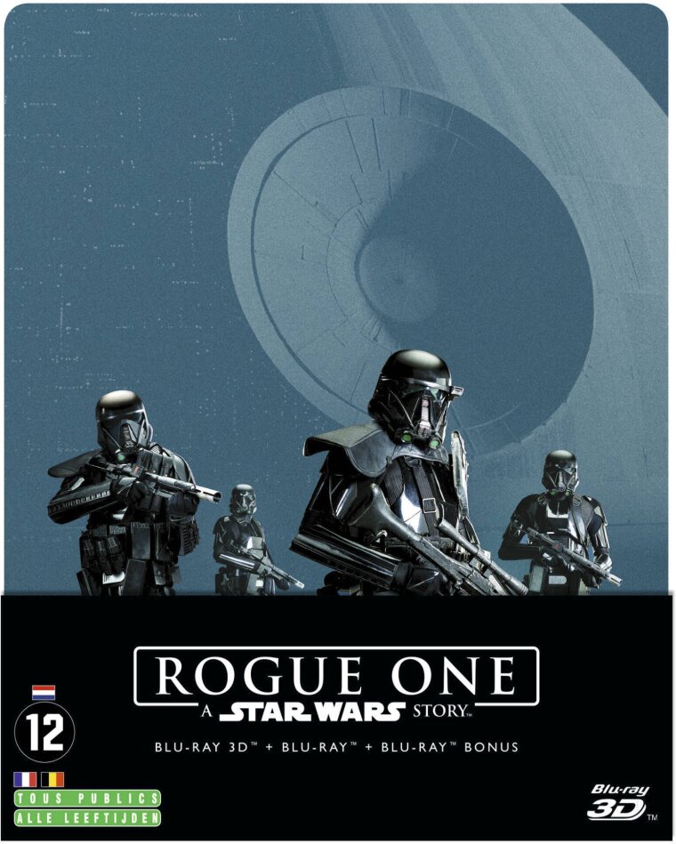 Rogue One - A Star Wars Story (2016) (Limited Edition, Steelbook, Blu-ray 3D + 2 Blu-rays)