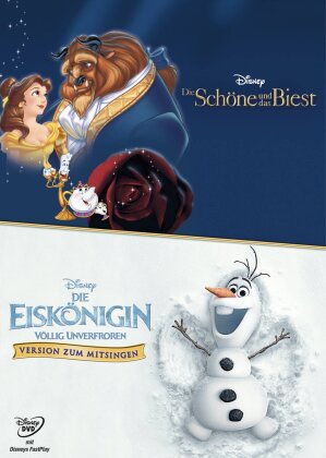 Die Schöne und das Biest / Die Eiskönigin - völlig unverfroren (2 DVD)