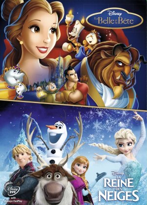 La belle et la bête / La reine des neiges (2 DVDs)