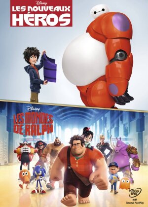 Les nouveaux héros / Les mondes de Ralph (2 DVD)