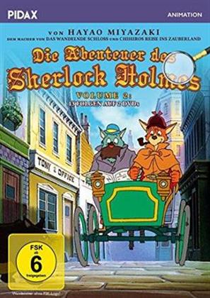 Die Abenteuer des Sherlock Holmes - Staffel 1.2 (1984) (Pidax Animation, 2 DVDs)