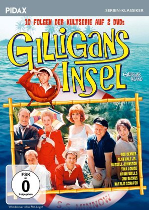 Gilligans Insel - 10 Folgen (Pidax Serien-Klassiker, n/b, 2 DVD)