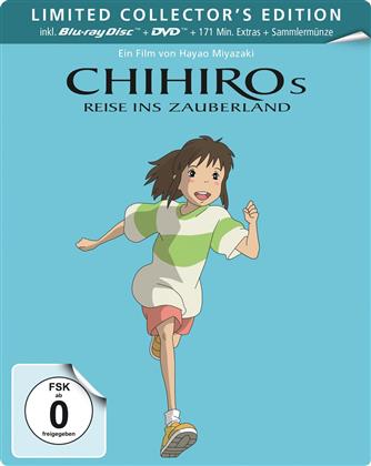 Chihiros Reise ins Zauberland (2001) (Collector's Edition, Edizione Limitata, Steelbook, Blu-ray + DVD)