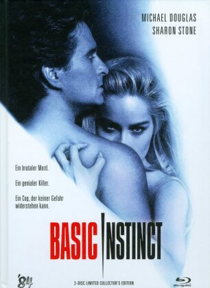 Basic Instinct (1992) (Cover A, Limited Collector's Edition, Mediabook, Blu-ray + DVD)