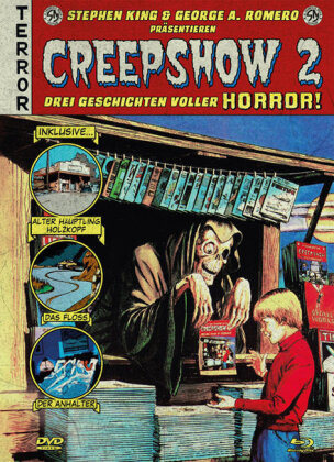 Creepshow 2 (1987) (Cover B, Mediabook, Blu-ray + DVD)
