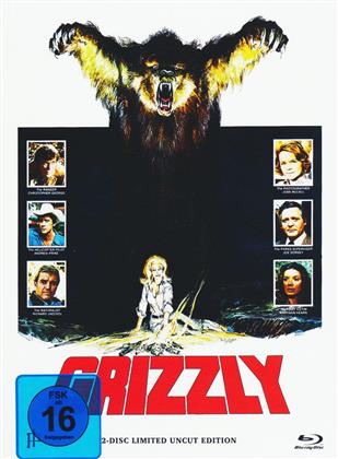 Grizzly (1976) (Limited Uncut Edition, Mediabook, Blu-ray + DVD)