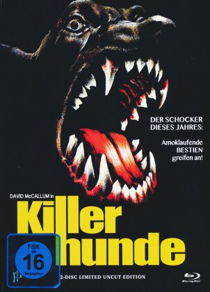 Killerhunde (1976) (Limited Uncut Edition, Mediabook, Blu-ray + DVD)