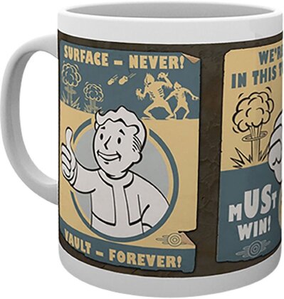 Fallout 4: Vault Posters - Tasse [300ml]