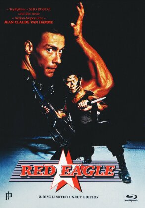 Red Eagle (1988) (Cover A, Edizione Limitata, Mediabook, Uncut, Blu-ray + DVD)