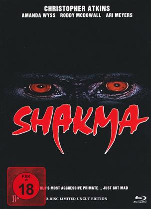 Shakma (1990) (Cover C, Limited Uncut Edition, Mediabook, Blu-ray + DVD)