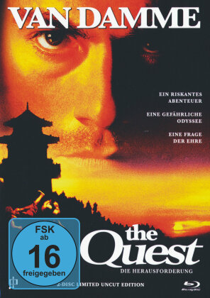 The Quest (1996) (Cover A, Limited Edition, Mediabook, Uncut, Blu-ray + DVD)