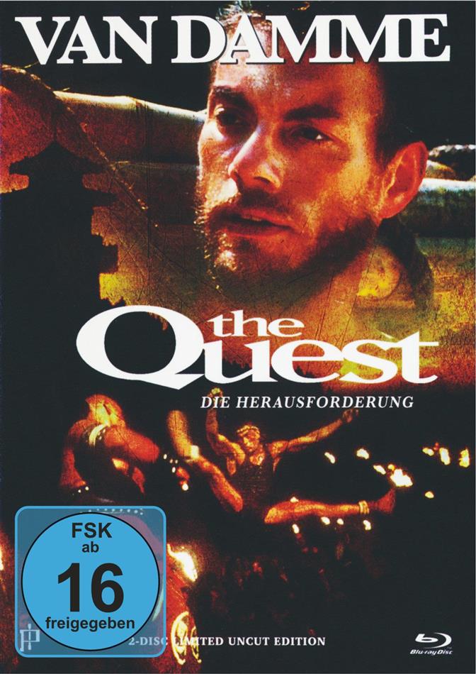 The Quest (1996) (Cover B, Limited Uncut Edition, Mediabook, Blu-ray + DVD)