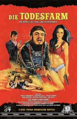 Die Todesfarm (1971) (Troma Grindhouse Edition, Cover A, Hartbox, 2 DVD)