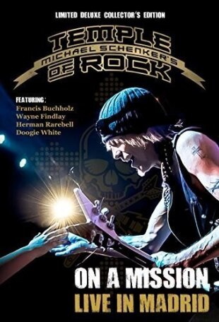 Michael Schenker - Temple of Rock - On a Mission - Live in Madrid (Édition Deluxe, Édition Collector Limitée, Mediabook, 2 Blu-ray + 2 CD)