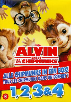 Alvin et les Chipmunks 1 - 4 (4 DVDs)