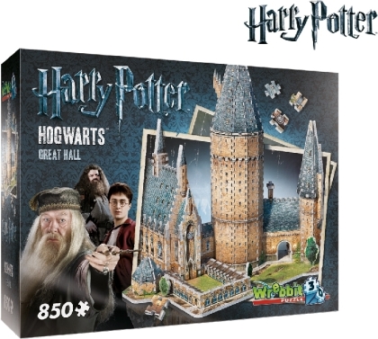 Harry Potter: Hogwarts grosse Halle 3D - Puzzle (850 Teile)