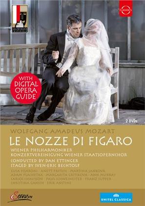 Wiener Philharmoniker, Dan Ettinger & Luca Pisaroni - Mozart - Le nozze di Figaro (Euro Arts, Unitel Classica, Salzburger Festspiele, 2 DVDs)