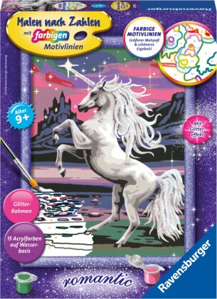 Malen nach Zahlen - Magisches Einhorn
